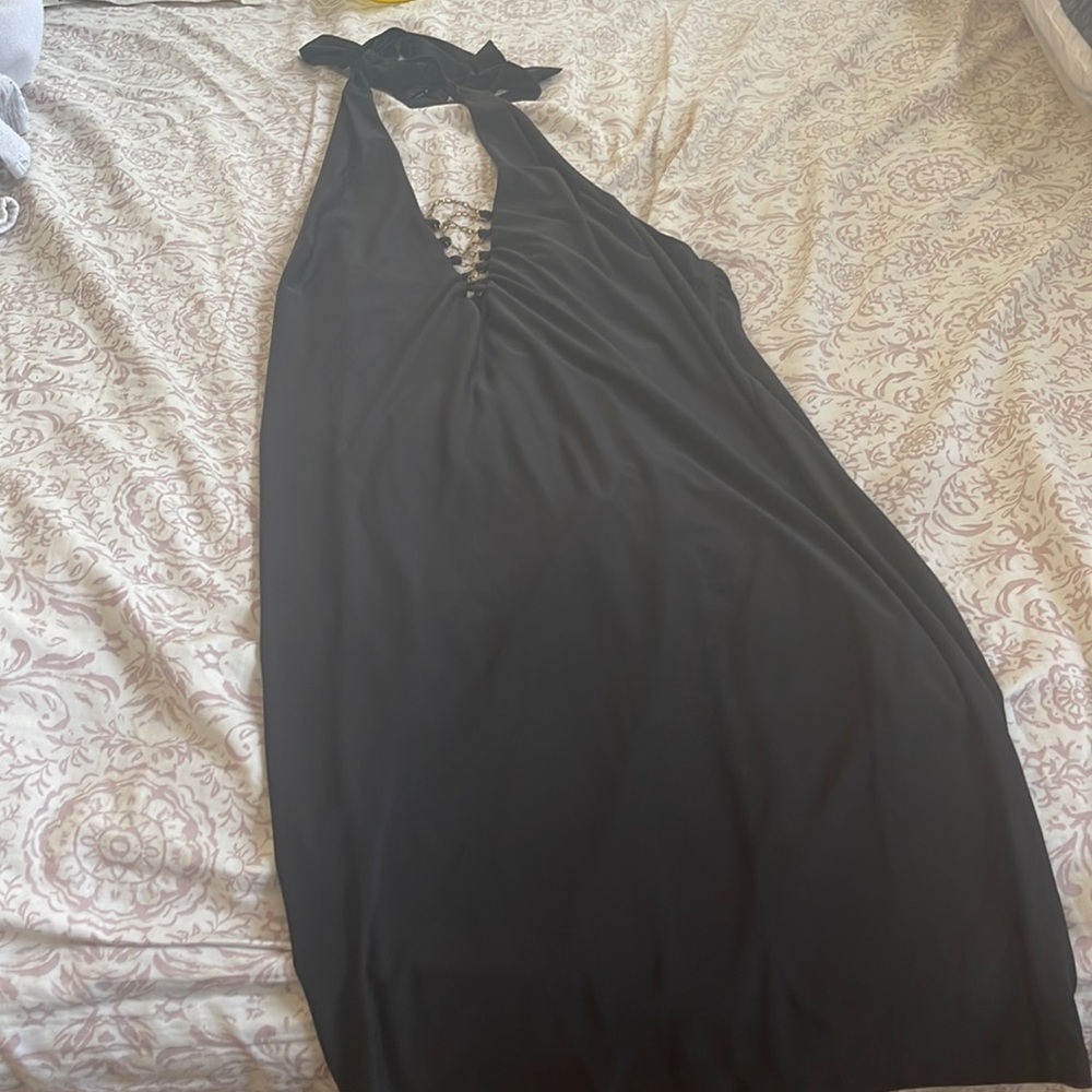 Women’s halter top body con dress